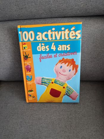 livre 100 activités dès 4ans