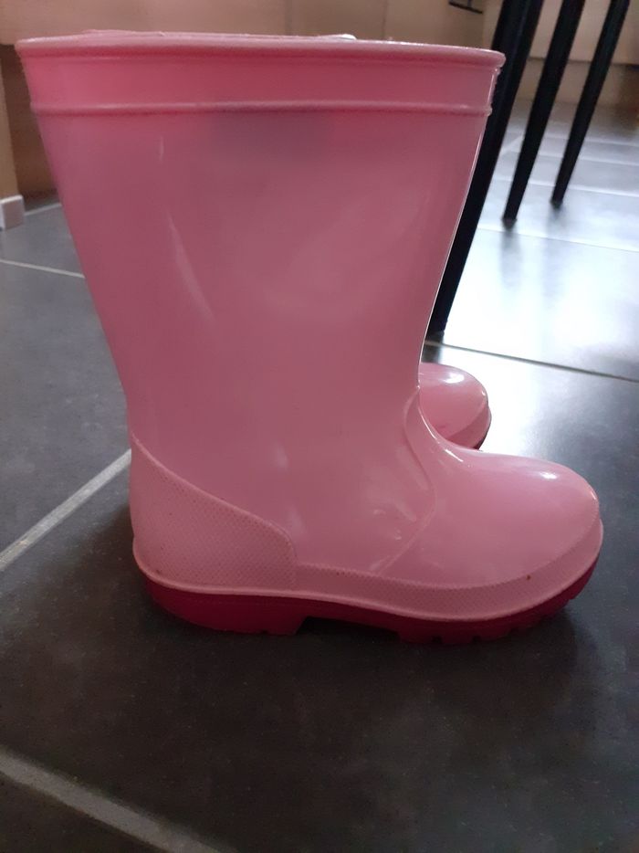 Bottes de pluie roses - photo numéro 2