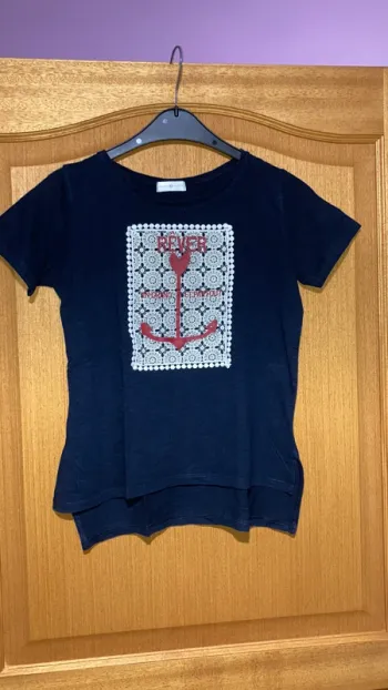 Tee shirt cache cache bleu Marine