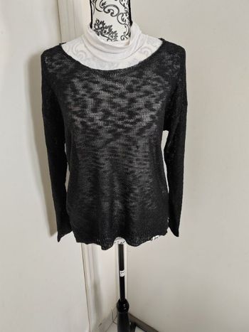 Pull fin noir 38