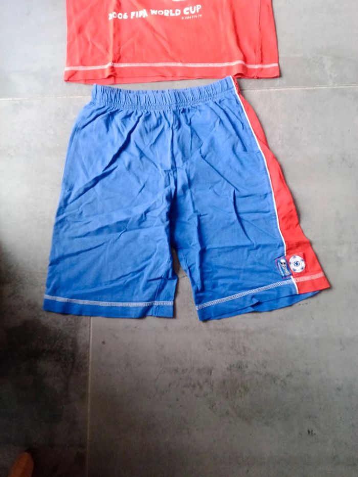 Ensemble 2 pièces - Pyjama - Pyjashort - Garçon 6 ans - photo numéro 3
