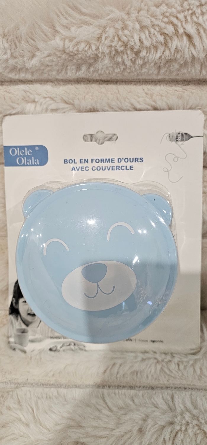 Ensemble repas en silicone ourson 🐻 Neufs - photo numéro 2