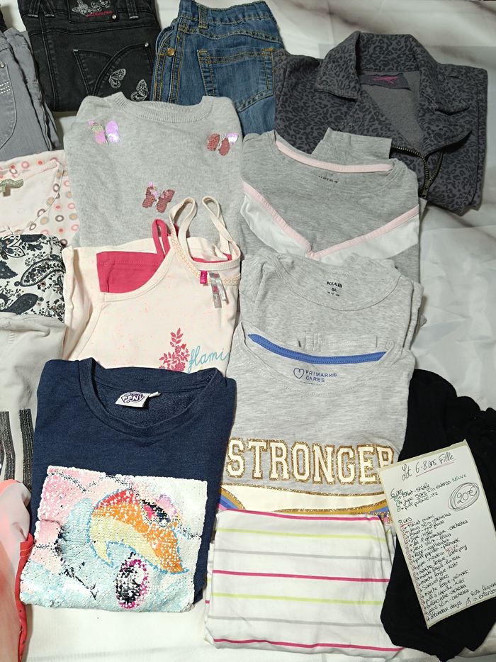 Gros lot de vêtements 🩷 6-8ans fille - photo numéro 3