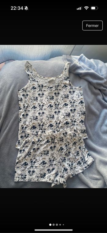 Ensemble pyjama short Disney