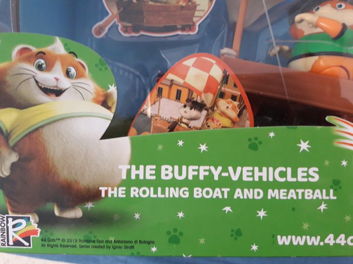 44 Cats - Figurine Boulette et son bateau - photo numéro 2