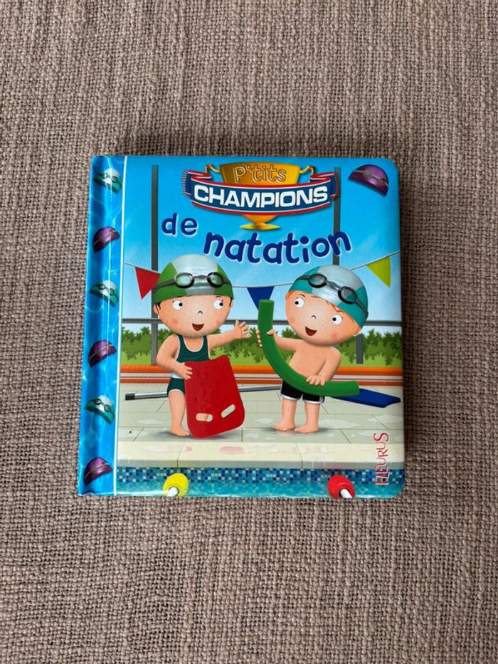 Livre p’tit champion de natation