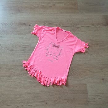 🩷 Haut avec franges 4 ans #emyfleury_4ansfille