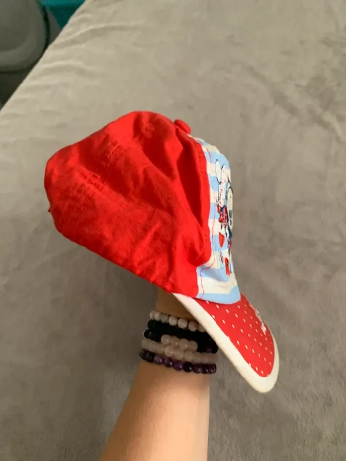 Casquette enfant Disney Minnie marin rouge et bleu - photo numéro 2