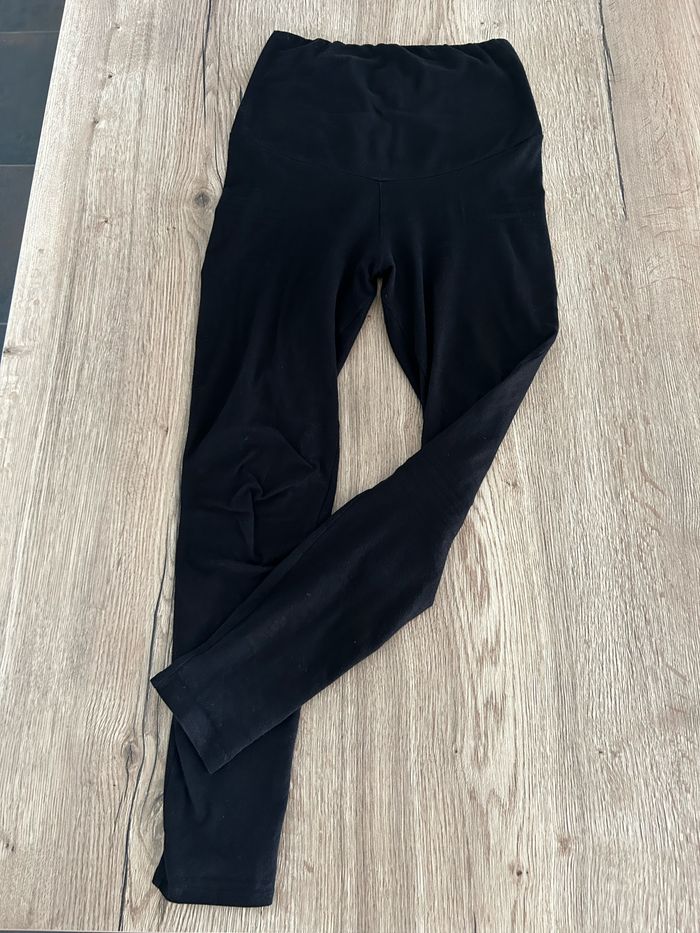 Legging noir de grossesse