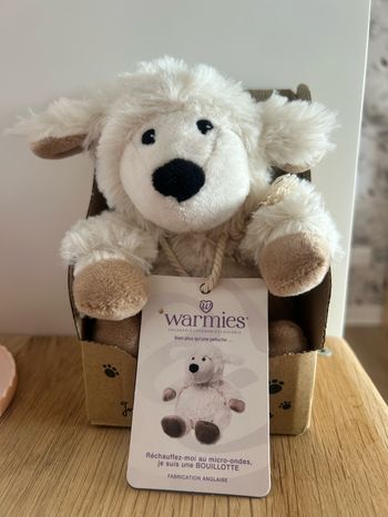 Bouillotte mouton Warmies pour enfant