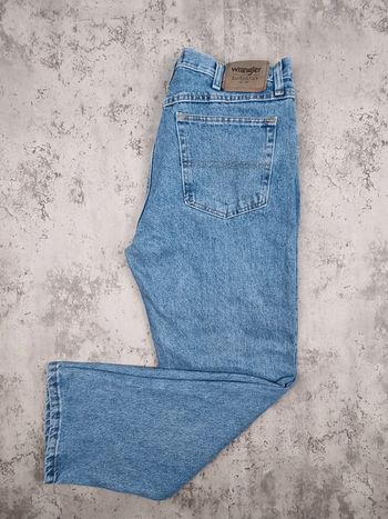 Jeans Wrangler bleu – Taille 34x29 Hommes (mesures en photos)