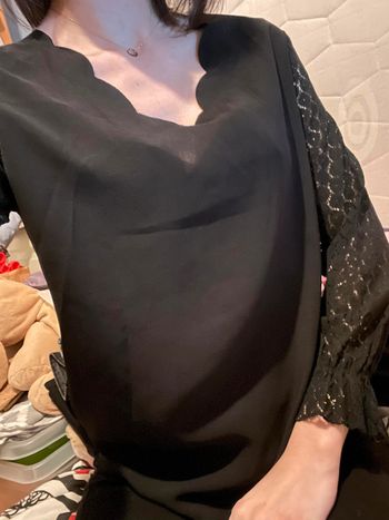 blouse noire