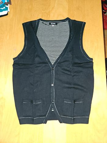 🔥Vintage🔥Gilet Eleven Paris T.XL💫
