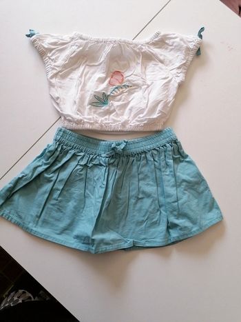 Ensemble jupe été 6 mois