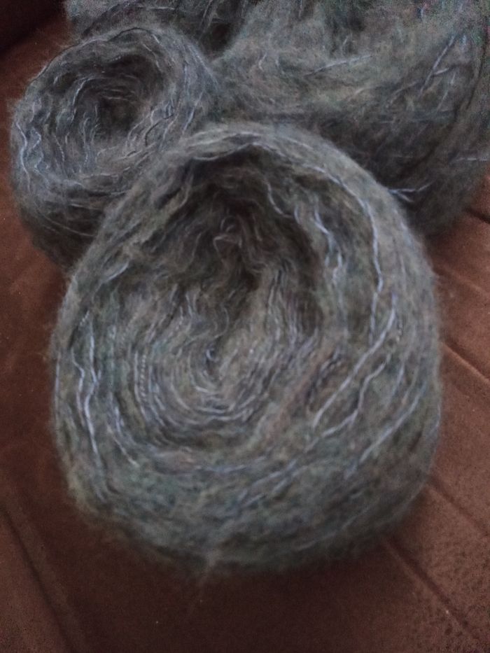 Lot de 5 Pelotes Fantaisies Tons Bleus (380g) - photo numéro 2