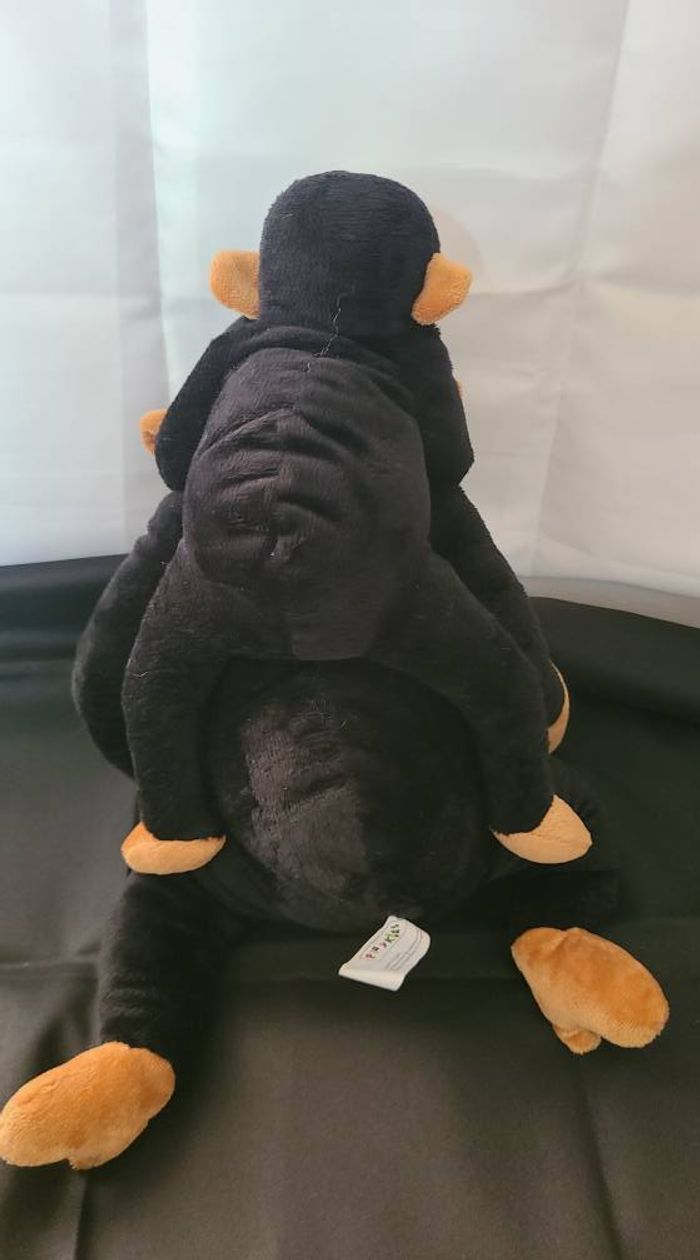 Peluche chimpanzé singe et petit - photo numéro 4
