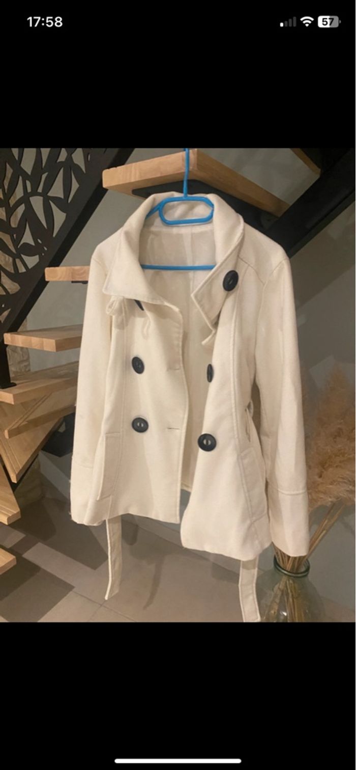 Manteau blanc - photo numéro 2