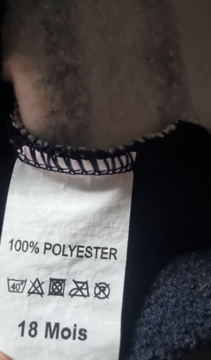 Gilet zippé à capuche Thème Marin ⚓️ 18mois mixte - photo numéro 5