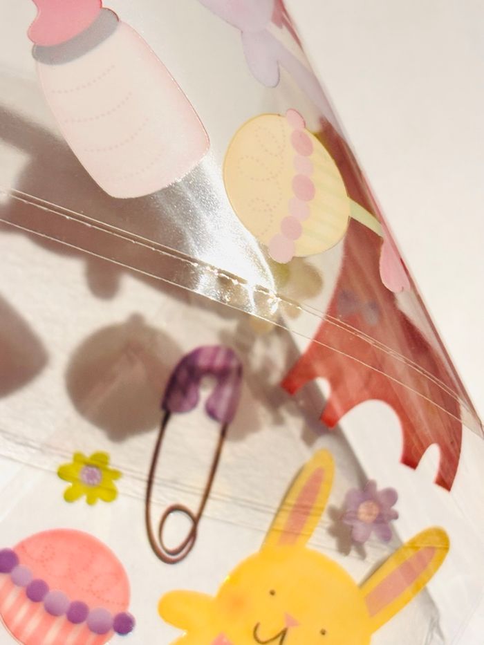 Lot 2 blisters autocollants transparents Karen Foster - photo numéro 5