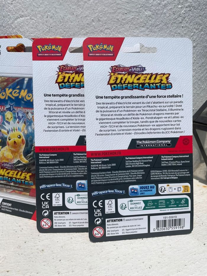 Artset Étincelles Déferlantes Pokémon  - Neuf scellage parfait - photo numéro 3