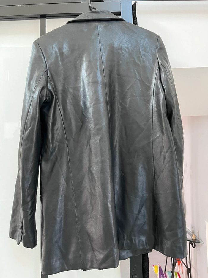 Blazer similicuir - photo numéro 4