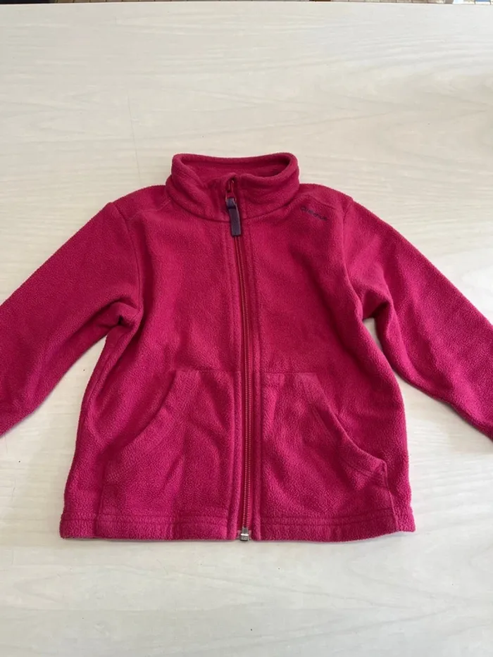 Polaire rose 2 ans quechua