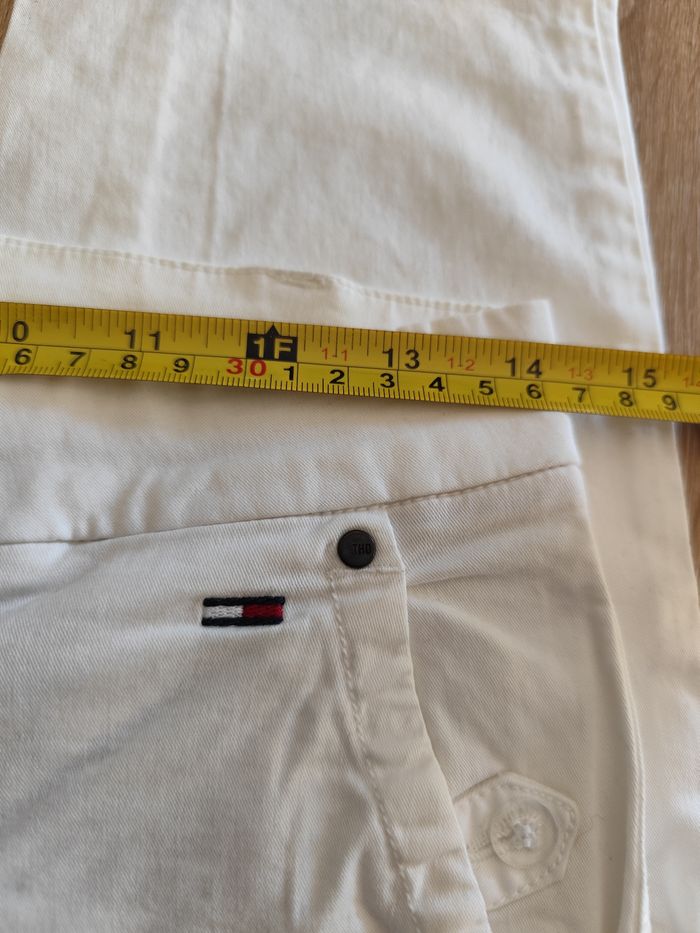 Pantalon blanc tommy Hilfiger t36 - photo numéro 7