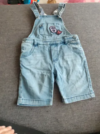 Salopette short