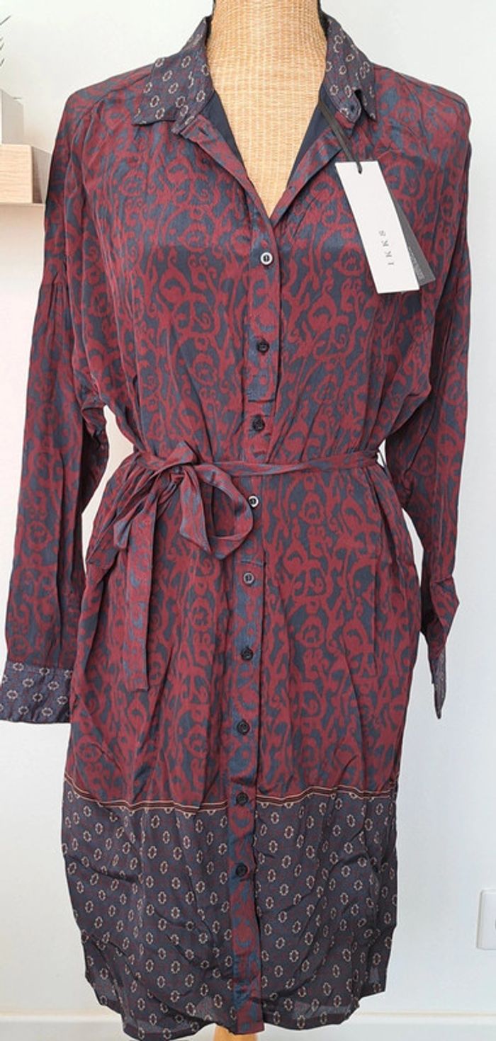 Robe chemise imprimée IKKS - photo numéro 3