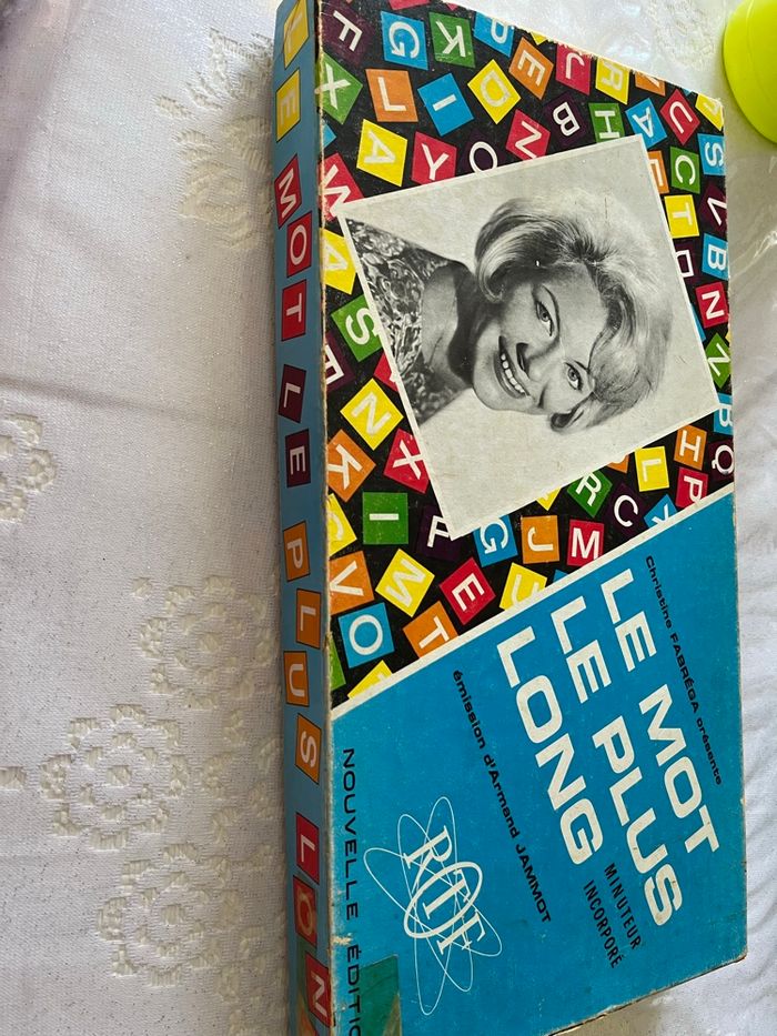 Jeu Vintage. Le mot le plus long édition de luxe