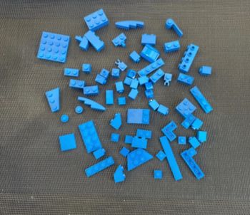 Lego lot vrac bleu officiel pièces détachées caserne star wars Harry Potter city