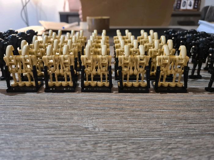 Figurines type lego 50 droides de combats + 20 super droides star wars - photo numéro 2