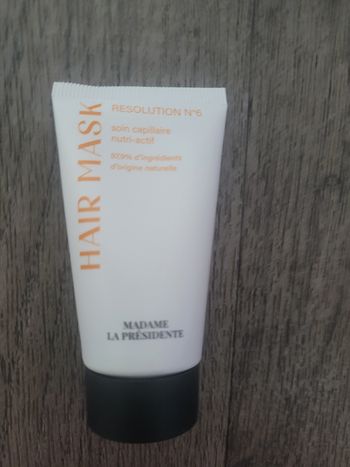 Soin capillaire nutri-actif Mme la Présidente