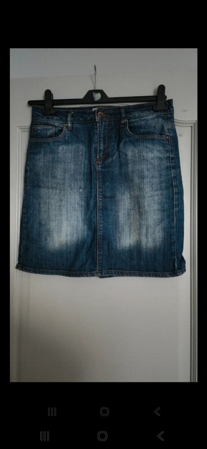 Jupe en jeans