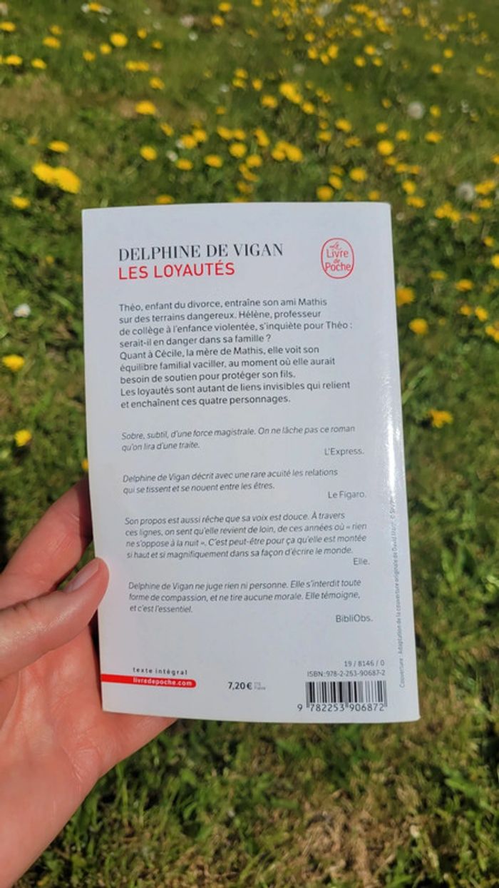 Les Loyautés - Delphine de Vigan (Le Livre de Poche) - photo numéro 3