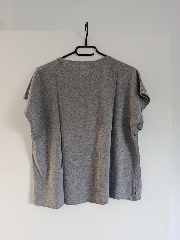 Tee-shirt gris Kappa - photo numéro 3