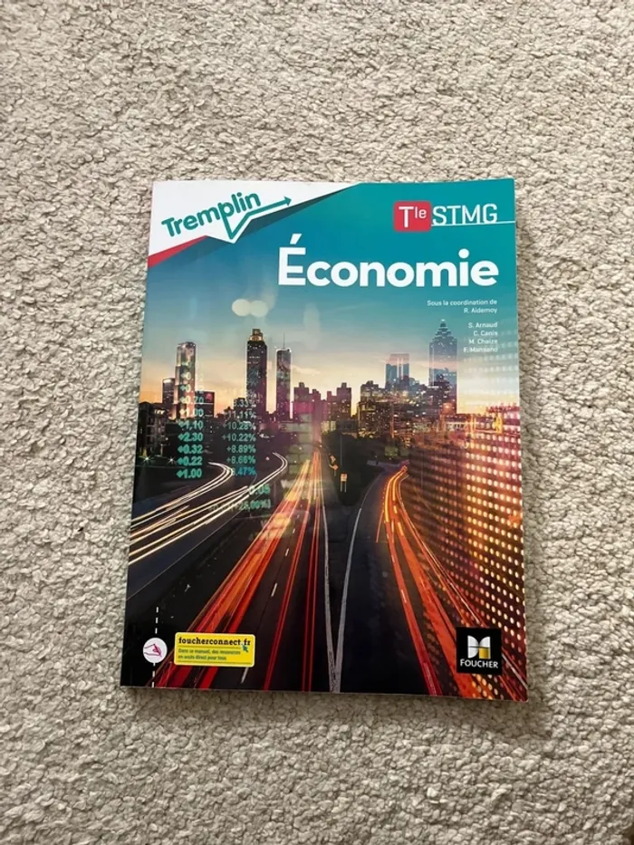 Cahier scolaire stmg terminal économie