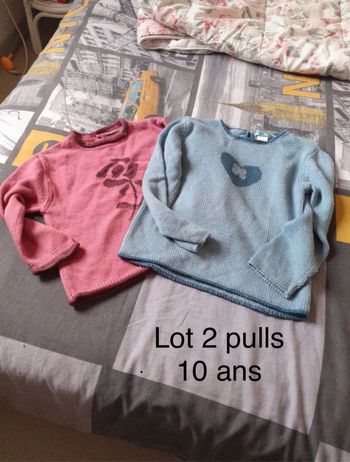 Lot 2 pulls 10 ans