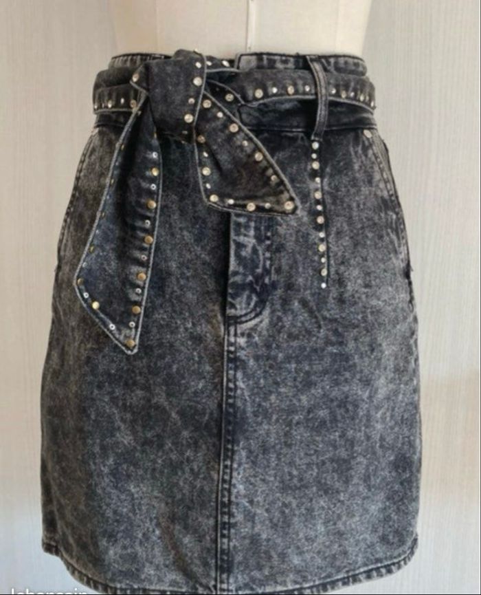 JUPE SANDRO EN JEAN 199€ PRIX MAGASIN - photo numéro 8