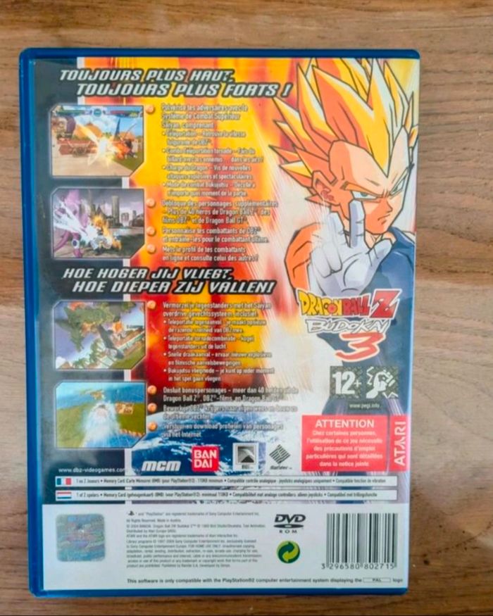 Jeu PS2 Dragon Ball Z Budokai 3 - photo numéro 2