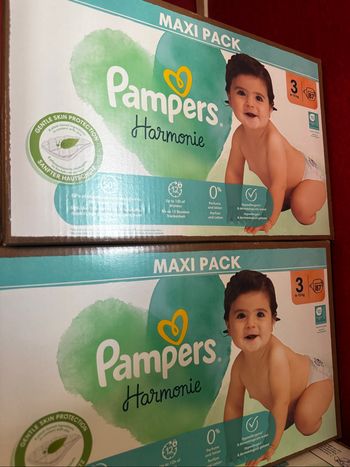 Je veux un lot de Couches Pampers harmonie T3 46€ le lot de 216 Couches