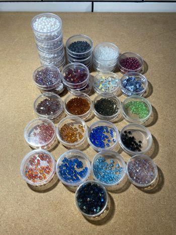 Gros lot perles dont des svarowski 