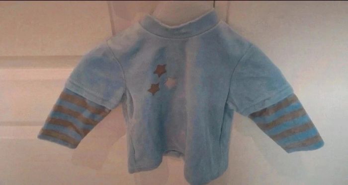 Ensemble bébé garçon velours vertbaudet 3 mois - photo numéro 3