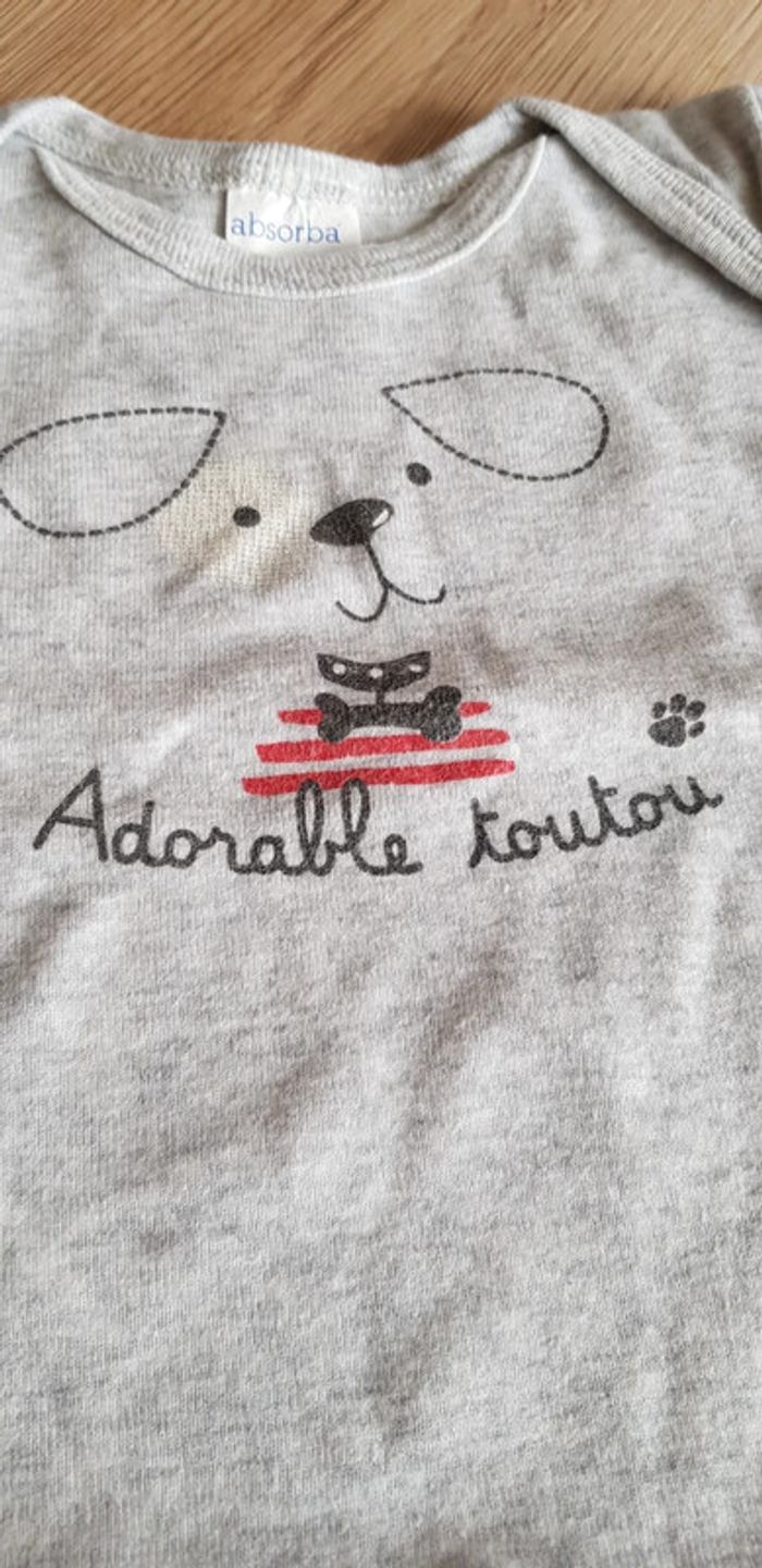 Lot de 3 bodys MC bébé fille - photo numéro 8