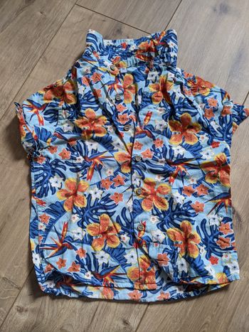 Chemise manches courtes 3 ans