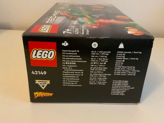 LEGO Technic 42149 - Monster Jam Dragon - photo numéro 4
