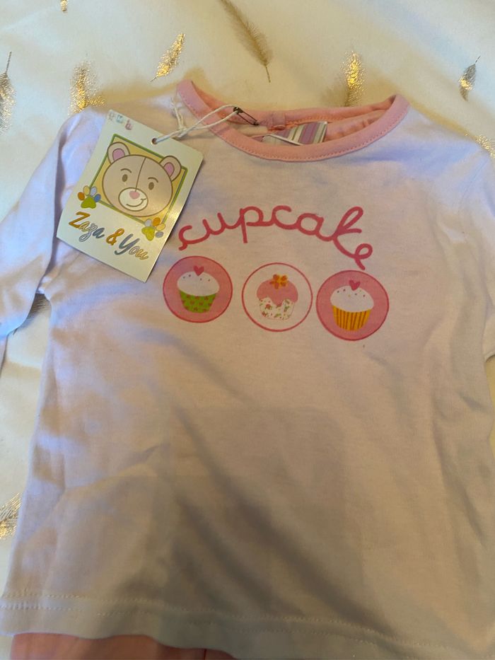 Ensemble fille 2 pièces neufs 👧🏼 9-12 mois - photo numéro 3