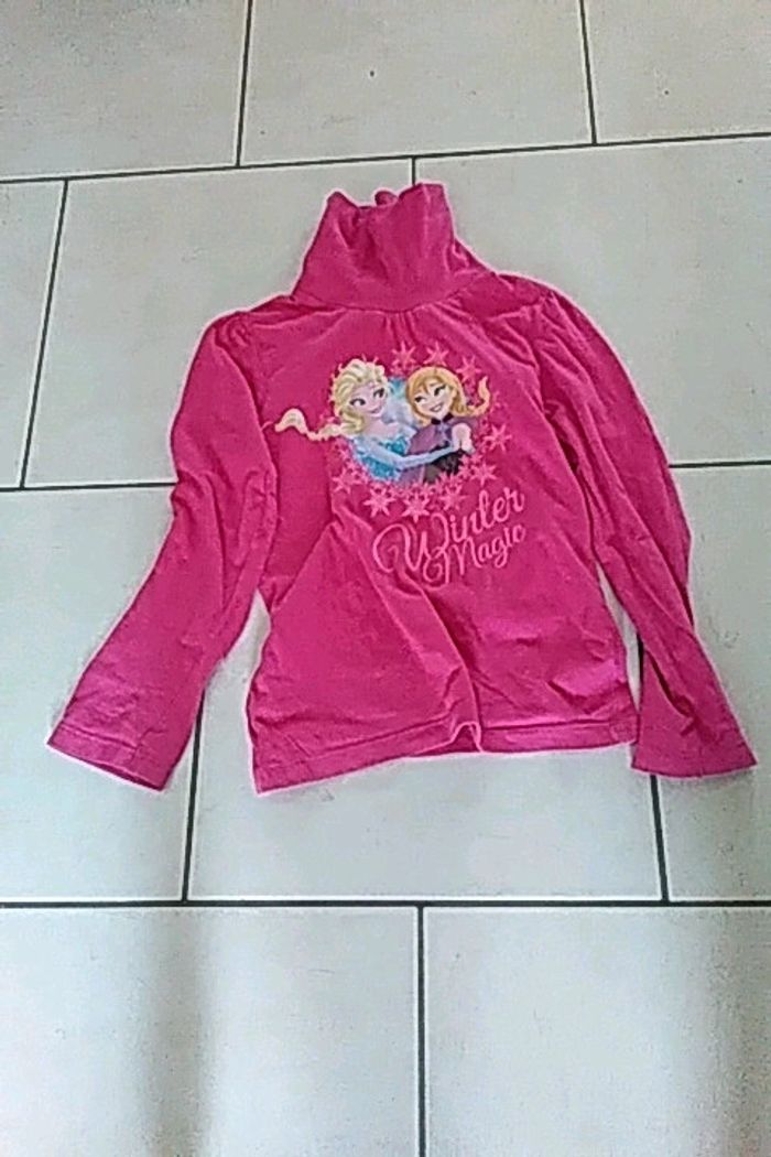 Sous pull 8a reine des neiges