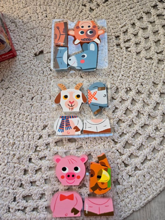 Animaux magnétiques de Janod Funny Magnets - photo numéro 2