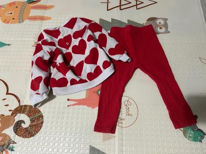 Ensemble Kiabi mixte cœur rouge - photo numéro 10